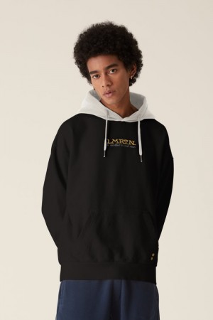 La Martina LMRTN Hoodie Black | SXI-5858