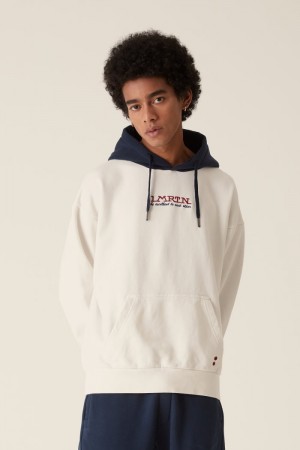 La Martina LMRTN Hoodie White | RRV-3147