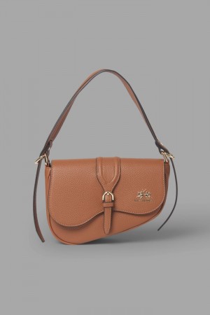 La Martina Saddle Women Bags Brown | UDE-9017